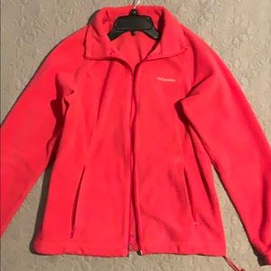 Pink Columbia Fleece Jacket.